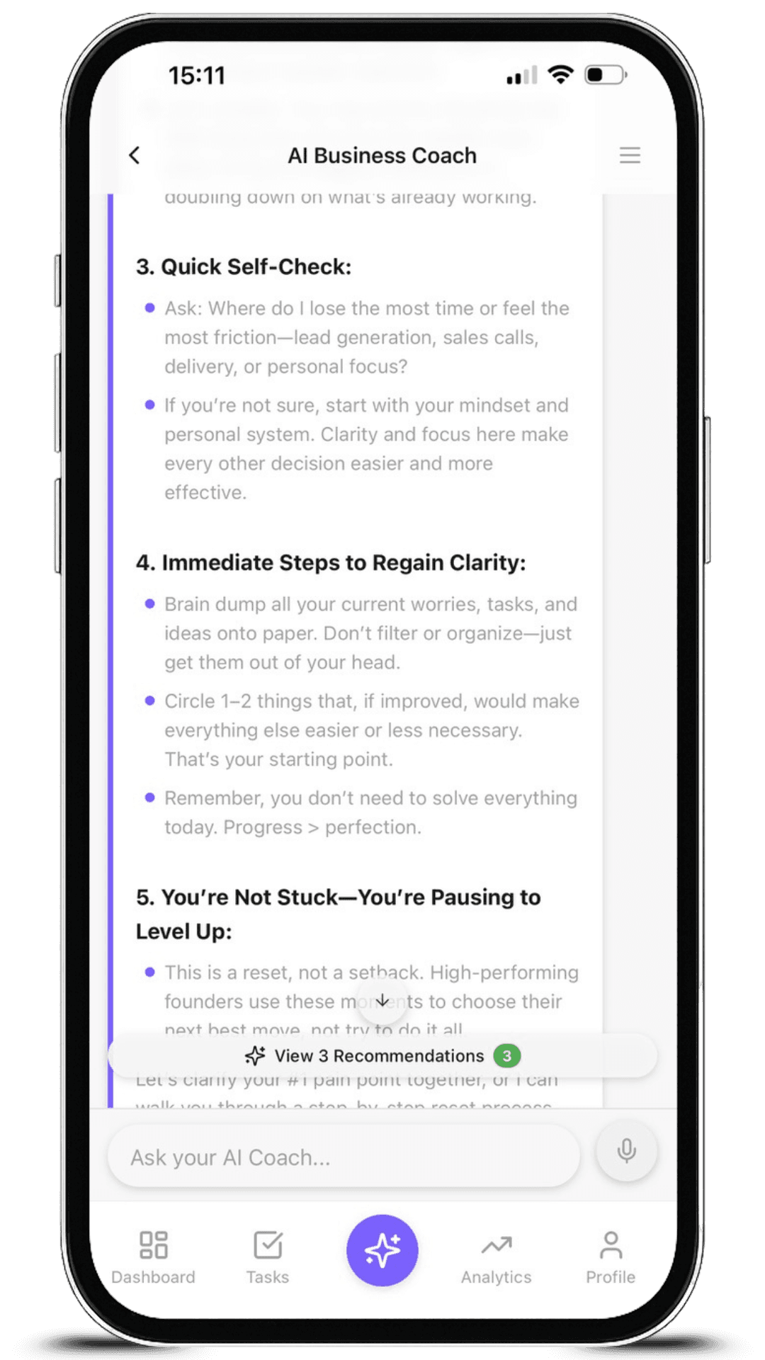 AI Coach Conversation - Part 2