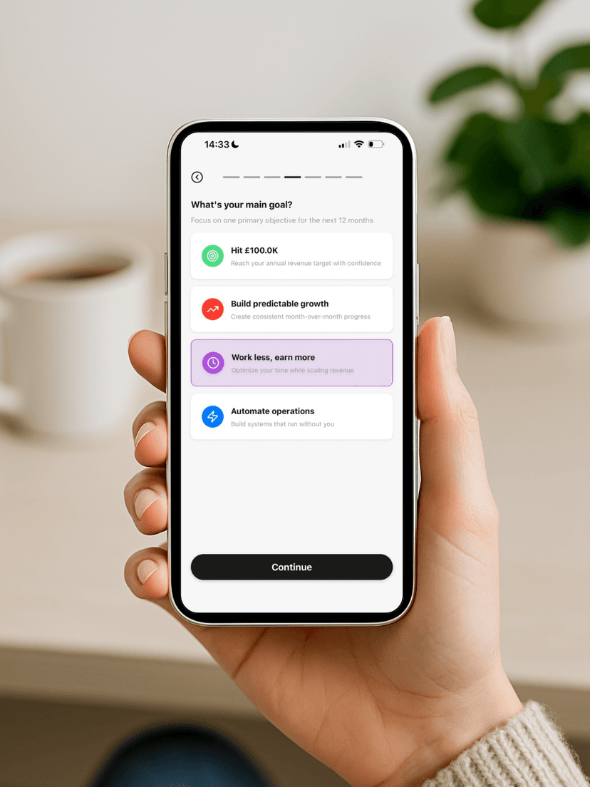 Tell Aseyi About Your Business - View 2